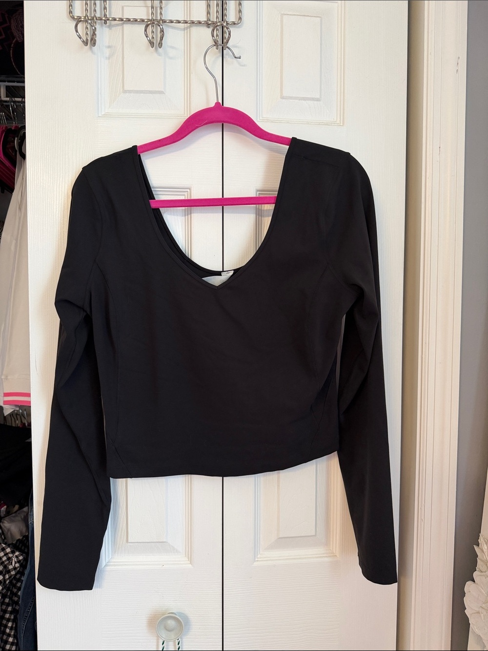 Lululemon cropped align long sleeve in size 12